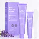 2 x Hair Removal Cream, Facial Hair Removal Cream for Women with Soothing Cream | Facial Hair Remover for All Skin Types, Face Hair Remover for Upper Lip, Peach Fuzz, Chin & Sideburns