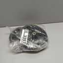 8 Inch by 1 Inch, Wheel Replacement for Wheelchairs, Black (2 Pcs)