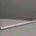 LaRibbons Reversible Bow Wrapping Paper Jumbo Roll with Pink Pom Pom, Coquette Bow & Colorful Terrazzo Design Gift Wrap for Girls, Women, Baby Shower, Birthday Party, 30 Inch × 40 Feet (100 sq. ft. ttl.)