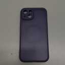 TOCOL Magnetic for iPhone 14 Case, Upgraded Full Camera Protection, Compatible with Magsafe, Drop Protection, Translucent Matte Back Bumper Phone Cover 6.1-Inch (Midnight Purple)