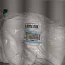 10x10ft Wrinkle Free White Backdrop Curtain for Parties Soft Fabric Drapes Wedding White Curtain Backdrop for Birthday Party Decorations Background for Photography 5x10ft, 2 Panels