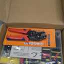 800Pcs 50 Sets Waterproof Automotive Electrical Connectors Electrical Wire Connectors Plug Kit 1/2/3/4/5/6 Pin Waterproof Connectors with Ratchet Crimping Tool