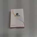 RAPIQUE Bluetooth Wireless Mouse, Rechargeable Slient Multi-Device Computer Mice (Tri-Mode: BT1/2+2.4Ghz) with USB Receiver, Ergonomic Cordless Mouse for Laptop/MacBook/PC/iPad(Mint Green to Purple)