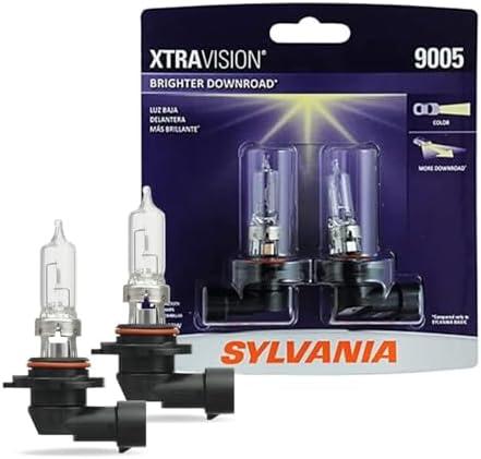 SYLVANIA - 9005 XtraVision - High Performance Halogen Headlight Bulb, High Beam, Low Beam and Fog Replacement Bulb (Contains 1 Bulbs)