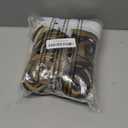 COOKOO 9 Packs French Curly Braiding Hair 22 Inch for Goddess Box Braids with Loose Wave Curly Ends Mix Black and Blonde Pre Stretched French Curls Synthetic Hair Extentions for Women P1B/27/613#