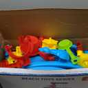 4-Tier Sand and Water Table, 39 Piece Kids Water Table Activity Sensory Outside Toys for Toddlers 3-5, Beach Backyard Outdoor Play Table Gift for Boys Girls, Summer Toys for Kids Ages 4-8