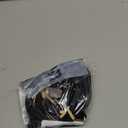 Puppytie No Pull XXS Puppy Harness with Multifunction Dog Leash,Soft Adjustable No Choke Escape Proof Pet Harness Vest,Black,XXS (XXS(2.2-6lb)