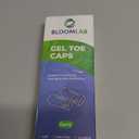 Small Toe Protectors Soft Gel Silicone Toe Caps for Pain Relief, Corns, Ingrown Toenails 6-Pack Bandages for Men & Women, Set of 2