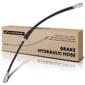 A-Premium Front Driver or Passenger Brake Hydraulic Hose Compatible with Select Volkswagen Models - Golf 2012-2013, R32 2008 - Replace# 1K0611701L