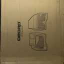 OEDRO Floor Mats Fit for 2010-2014 Ford F-150 SuperCrew/Crew Cab with 1st Row Bucket Seat, TPE All-Weather F-150 Truck Liners, 1st & 2nd Row, Black