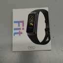 Fitness Tracker with 24/7 Heart Rate, Blood Oxygen Blood Pressure Sleep Monitor, Activity Trackers 5 ATM Waterproof,Step Calorie Counter Pedometer Health Smart Watch for Women Men Bordeaux