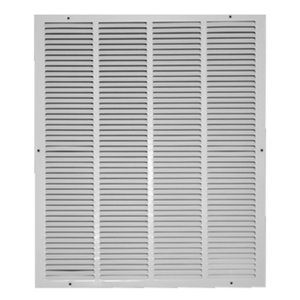 21,5 x 17,5 Aluminum Return Filter Grille - Easy Airflow - Linear Bar Grilles [Outer Dimensions: 22,5w X 18,5"h]