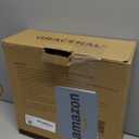 12 Inch Microwave Splatter Cover, Upgraded Microwave Cover for Food with Water Steamer, Integrated Handle, Splatter Guard, Cookware Lid, House Warming Gifts New Home, Grey