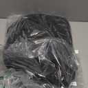 Efluky Slim Laundry Basket, Narrow Laundry Hamper with Handles, Collapsible Dirty Clothes Hamper, Tall Laundry Bin for Laundry Room, Dorm and Bedroom, 19.8 Gallon (75L) Black