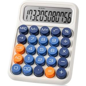 Mr. Pen- Mechanical Switch Calculator, 12 Digit Large LCD Display, Colorful with Big Buttons, Mechanical Switch Calculator for Home, School, Office
