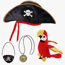 Pirate Hat Pirate Costume Accessories Halloween Costume Party Dress UP