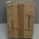 (3 Pack) Entry Door Knobs with Lock and Keyed Alike, Interior/Exterior Flat Ball Door Locks for Bedroom/Bathroom/Front/Offic Doors, Matte Black Finish