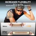 Kinesiology Tape for Shoulder Precut, 12 PCS Shoulder Tape for Pain Relief, KTQUICK Original Cotton Waterproof & Breathable, Enhance Elastic Sports Tape for Pain Support and Muscle Sports, Beige