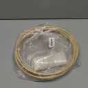 PATIKIL 10 Inch Bamboo Macrame Hoop, 6Pcs Wood Floral Hoop Craft Rings with 1 Scissor for DIY Craft Dream Catcher Wedding Wreath Decor Wall Hanging Decoration