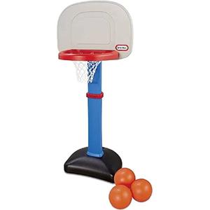 Little Tikes Easy Score Basketball Set, Blue, 3 Balls 