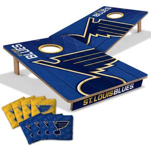 YouTheFan NHL 2 x 3 Wood Cornhole Game with Logo Bags