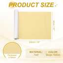PATIKIL Twill Repair Patches for Sofa Tent Bag,16x79in Self-Adhesive Patches Repair for Clothing, Fabric Crafts, Kit for Backpack Shoe Decoration (Beige Yellow)