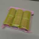 Hair Rollers Multicolor Self Grip Cling Nylon Plastic Sticky Curling Tools Pro Salon Hairdressing Curlers Or DIY Curly Hairstyle 30PCS 5 Sizes (20mm+25mm+30mm+40mm+48mm) X6PCS