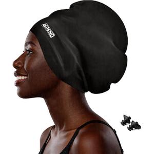 Extra Large Swim Cap for Braids and Dreadlocks - Swimming Cap for Women Long Hair Adult Swim Cap for Long Thick Curly Hair Keep Your Hair Dry