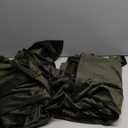 BGment Olive Green Velvet Curtains 84 Inch Length, Thermal Insulated Blackout Curtains Room Darkening Drapes with Back Tab and Rod Pocket for Living Room/French Door, Set of 2 Panels, 52 x 84 Inch