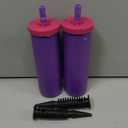 Balloon Pump Hand Held, Inflator Air Pump for Balloons - 2Way Dual Action, 2Pack: Friends can Help - Easy to Use, 100% Lifetime Satisfaction - Sturdy Ballon Inflator Pump