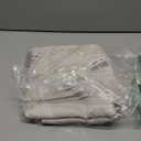 MIULEE Beige Rectangle Linen Polyester Tablecloth with Decorative Cutouts Spring Waterproof Stain Resistant & Shrink-Proof Table Cloth 52x70 inch Farmhouse Style for Dining Wedding and Outdoor