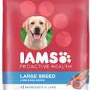 IAMS Proactive Health Large Breed Adult Dry Dog Food Lamb & Rice Recipe, 30 lb. Bag (30 Pound (Pack of 1)