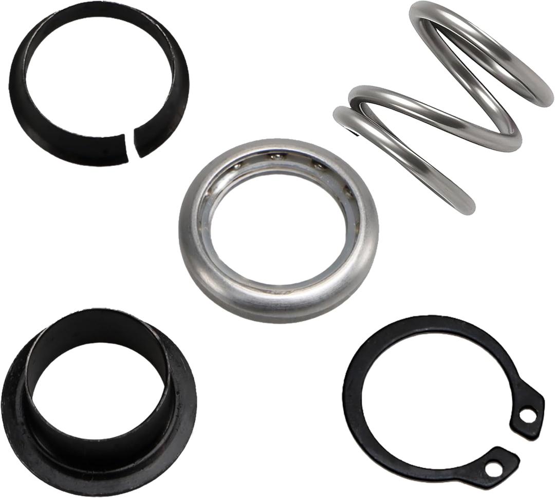 Steering Column Upper Bearing Kit for Tilting and Non-Tilting Columns Compatible with Ford F150 F250 F350 E350 E450 Lincoln Blackwood Mercury Mountaineer Replace#: F4DZ-3517-A