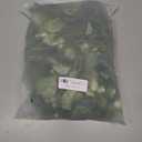 TOCHGREEN 5.9FT Eucalyptus Garland Artificial Vines Fake Greenery Garland with Gypsophila and Willow Leaves Faux Hanging Plants for Wedding Home Party Table Wall Decor (2pcs)