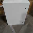 Electrical Junction Box 28x20x10, NEMA 4X IP66 Steel Enclosure Box | 1.5mm steel with lock and rustproof coating. Mounting plate included for indoor & outdoor electrical applications.