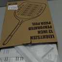 Pizza Peel  12'' Aluminum Perforated Launch Placement Retrieving Peel  Metal Hanging Hook  Lightweight Turning Peel  Non-stick Pizza Paddle  Outdoor Pizza Oven Accessories