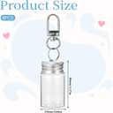 Prasacco Mini Glass Bottles with Cork Stoppers