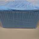 Amazon Basics Dog and Puppy Pee Pads with 5-Layer Leak-Proof Design and Quick-Dry Surface for Potty Training, Heavy Duty Absorbency, X-Large, 28 x 34 Inch - Pack of 25, Blue & White