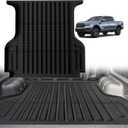 TripleAliners Truck Mat Compatible with 2019-2023 Ford Ranger 5FT Accessories, Truck Bed Mat Heavy Duty Custom Fit All Weather Protection TPE Pickup Liner
