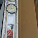 EDISHINE LED Corner Floor Lamp, Set of 2 Minimalist Dimmable Light with Remote, 57.5" Tall Standing Lamp for Living Room, Bedroom, Home Office, 7 Color Temperature 2700-6000K (Gold)