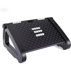 Foot Rest for Under Desk at Work - Ergonomic Under Desk Footrest for Office, Adjustable Foot Stool Desks Footrests with Roller Massager - Leg Support Rest for Office Chair & Gaming Home