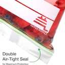 Baggies Variety Size Pack - 200 Count Variety Pack with 50 Gallon 50 Quart 100 Sandwich  Heavy Duty freezer bags