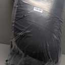 JOEJOY Orthopedic Dog Bed for Large Dogs, Egg-Crate Memory Foam Pet Bed with Bolster Sides, Waterproof Lining, Removable Washable Cover & Non-Slip Bottom, Grey (L(35"x 25"x 7"))