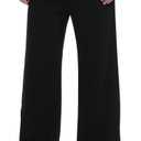 Sweatpants for Tall Men,32 Inseam Extra Long,38 Inch Waist Plus Size,Big and Tall Mens Baggy Cotton Clothing,Men's 38W x 32L Wide Leg Loose Pants,Black Drawstring Joggers for Women,Womens Pajamas