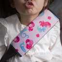 2 x YR Seat Belt Cover for Kids, Soft Comfort Seat Belt Cushion for Children, Cute Cartoon Pattern Car Seat Belt Pads Cover for Girls and Boys, 1 Pack, Mermaid