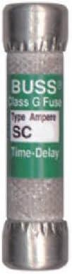 Bussmann BP/SC-30 30 Amp Time-Delay Class G Melamine Tube, 600V UL Listed (Pack of 2)