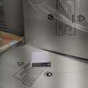 WEER 20x30 Inch Bronze Bathroom Mirror for Vanity, Brushed Bronze Metal Frame Mirror for Wall, Rounded Rectangle Bronze Frame Mirror with Tempered Glass, Anti-Rust (Horizontal/Vertical)