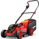 14" Cordless Lawn Mower Compatible with Milwaukee M18 Battery
2-in-1 Mulching & Rear Bagging Design, Brushless Motor w/ 5-Position Height Adjustment for Small Yards (Battery not Included)