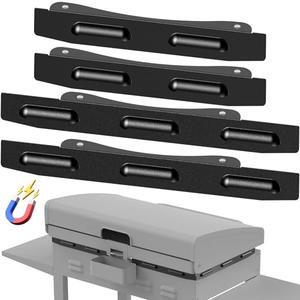 Upgraded Magnetic Wind Guards for 28” Blackstone Griddle, Blackstone Accessories Fit for Griddle Grill and Camping, 5016 Stainless Steel Wind Screen to Protect Flames, Heat Shield for Side Table