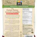 2 x 365 by Whole Foods Market, Organic Unsalted Mini Pretzel Twists, 8 Ounce (EXP 11/05/26)